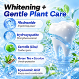 8X Niacinamide Foaming Whitening Toothpaste 8X - Fresh Breath Stain Removal Gentle Teeth Cleaning 100ml-D