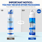 8X Niacinamide Foaming Whitening Toothpaste 8X - Fresh Breath Stain Removal Gentle Teeth Cleaning 100ml-D