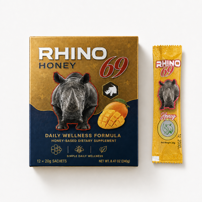 LOHRIZ Rhino Honey Supplement Sachets