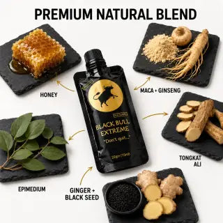 BLACK BULL Extreme Honey detail 3