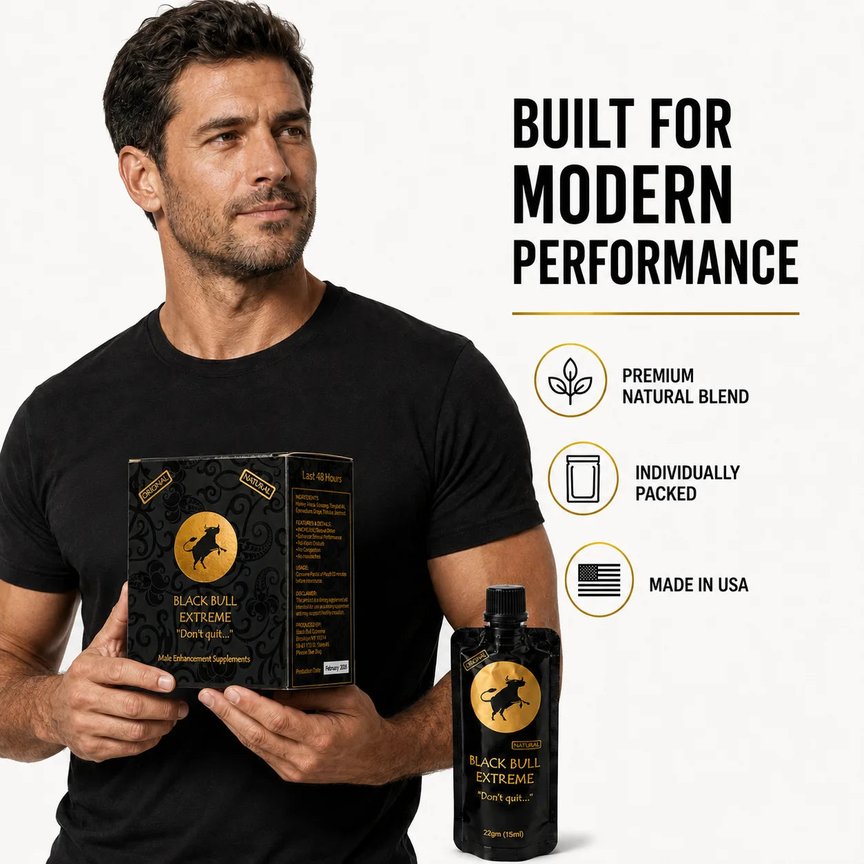 BLACK BULL Extreme Honey presentation