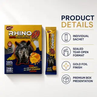 Rhino 69 Honey detail 6