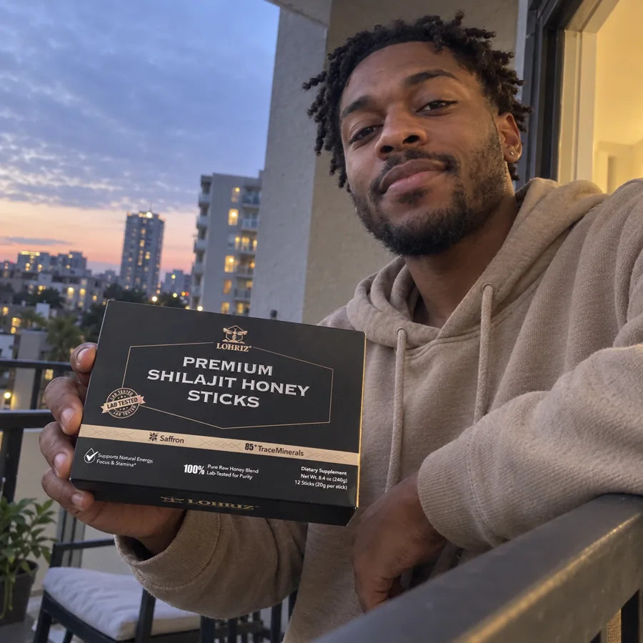 Foto de cliente de miel con shilajit 2